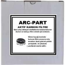 ARC-PART D064-SA Silentart Ferre Uyumlu Karbon Filtre 1 Takım (2 Adet)