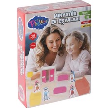 Esranın Dünyası Playwood Ahşap Minyatür Ev Eşyaları Seti ONY407