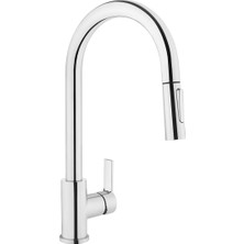 Esranın Dünyası Artema Maestro A42145 Pull-Down Eviye Bataryası, Krom