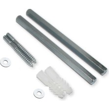 Esranın Dünyası Gizli Raf Tutucu 14 cm x 8 Mm, (Bir Takım)