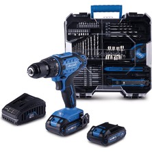Esranın Dünyası Scheppach C-DTB74/1-X 20V 2X2AH Çift Akülü Vidalama + 74 Parça Aksesuar Seti - 5910904400