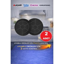 ARC-PART Beko Bde 6064 B Karbon Filtre 1 Takım (2 Adet)