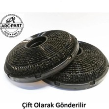 ARC-PART Bosch DWK68AK60T Karbon Filtre 1 Takım (2 Adet)