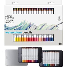 Esranın Dünyası Winsor & Newton 0490057 Hassas Sulu Boya Kalemleri, Set, 48 Canlı Renk, Yüksek Kaliteli Sanatçı Pigmentleri, Birçok Katmanda Güçlü Renkli Boyama Için, En Yüksek Renk Parlaklığı