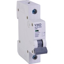 Esranın Dünyası Viko 4VTB-1C63 Otomatik Sigorta 4,5ka C Tipi 1 Kutup 63A