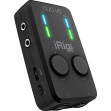 Esranın Dünyası Ik Multimedia Irig Pro Duo I/o - Iphone, Ipad, Android ve Mac/pc Için Evrensel Çift Kanallı Ses/mıdı Arayüzü