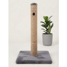 Empressco Peluş Kedi Tırmalama Tahtası - 52 Cm, Gri