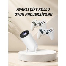 Marsilyan Taşınabilir Android Projeksiyon Ayaklı Çift Kollu 4K Çözünürlüklü Sinema Projeksiyonu