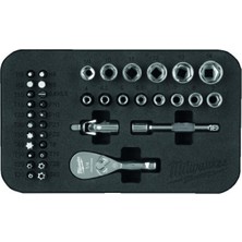 Esranın Dünyası Milwaukee Lokma Seti 39 Parça 1/4 Compact T4932492672 Mılwaukee