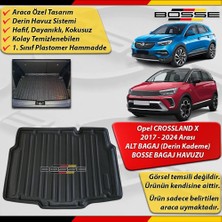 Opel Crossland Bagaj Havuzu ALT BAGAJ (Sabit Zemin) 2017 2024 Arası BOSSE 3D Bagaj Havuzu
