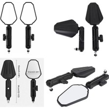 Mr MotoRally Motosiklet Atv Cross Katlanır Ayna Takımı 8 ve 10 mm Uyumlu 3129