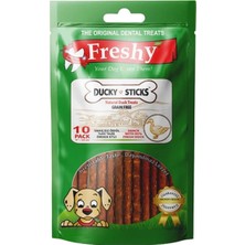 Freshy Ducky Sticks Ördek Etli Çubuklar 10 ADET(12CM) Köpek Ödülü 100GR