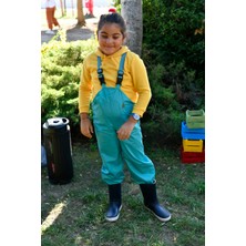 Green Attitude Askılı Su Geçirmez Çocuk Yağmur Tulumu