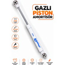 Yuenze Dolap Kapak Gazlı Amortisörü Pistonu Kapak Kapağı Hidroliği (27 cm 100N)