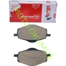 Okumus Motorcycle Spare Parts Accessories ASK Ön Disk Balata Yamaha YBR 125 [2004] MT125 Cygnus RS -  RKS Freccia VRS 125