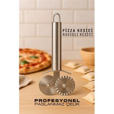Modacar Pizza Kesici Profesyonel Çelik Hamur Ravioli Kesici 721987