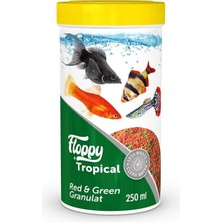 Floppy Tropical Red&green Granulat 250ML