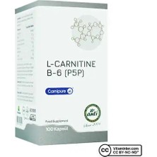 Anti L Carnitin & Vitamin B6 100 Kapsül Vegan İçerik ile Enerji Metabolizmasına Destek