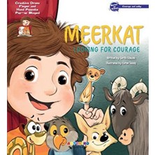 Artenino Meerkat Looking For Courage Creative Drama Finger And Hand Puppets Pop-Up Staged