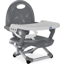 Chicco Pocket Snack Yükseltici Mama Sandalyesi - Dark Grey