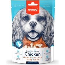Wanpy Chicken Jeryk Calcium Bone Wrap Köpek Ödül