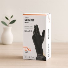 Royaleks Nitril Muayene Eldiveni Siyah Xl Pudrasız 100'LÜ