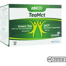 nbt ilaç nbt life teamct yeşil çay ekstresi 30 saşe