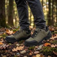 Black Flex Nature Walk Trekking Ayakkabı Haki 40-44