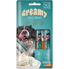 M-Pets Creamy Köpek Ödül 4 x 15 gr Dana Somon