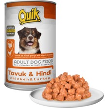 Quik Köpek Konserve Mama Tavuk Hindi