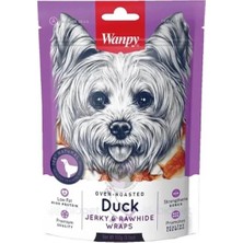 Wanpy Duck Jeryk Rawhide Wraps Köpek Ödül 100 gr