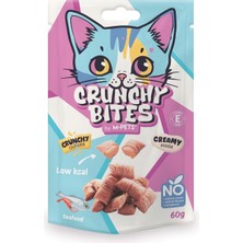 M-Pets Crunchy Bites Deniz Mahsüllü Kedi Ödülü 60 gr