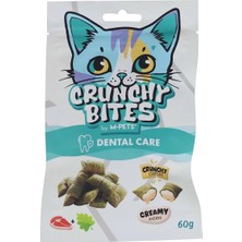M-Pets Crunchy Bites Dental Care Fonksiyonel Kedi Ödülü 60 gr