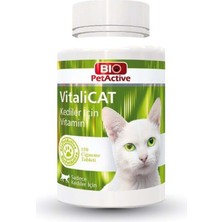 Bio Petactive Vitalicat Kedi Kultivitamin 75 gr 150 Tablet