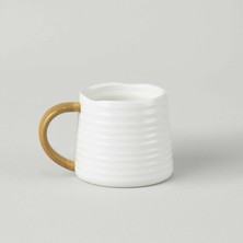 Linens Tracel Porselen  350 ml Kupa Hardal-Ekru