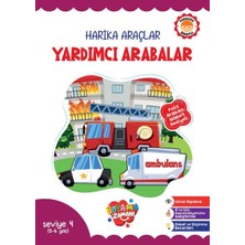 Boyama Zamanı Harika Araçlar – Yardımcı Arabalar Seviye 4  (5-6 Yaş)