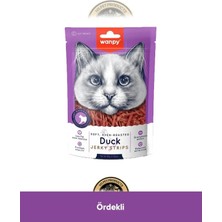 Wanpy Duck Jerky Strips Yumuşak Kedi Ödülü 80 gr