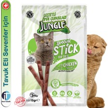 Jungle Kedi Stick Tavuklu