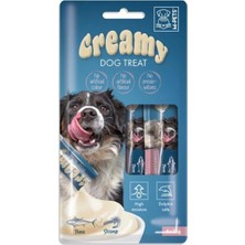 M-Pets Creamy Köpek Ödül 4 x 15 gr Ton Karides