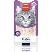Wanpy Hindi Kızılcık Kısır Kedi Krema Ödül 5 Li