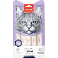 Wanpy Ton Yengeç Kedi Krema Ödül 5 Li