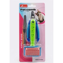 Baron Pet Kedi Köpek Tarak Tırnak Makası Törpü 3 Lü Set