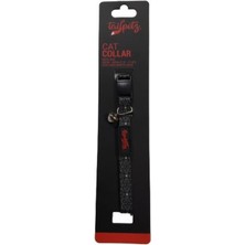 Tailpetz Cat Color Gothic Ayarlanabilir Kedi Boyun Tasması Emniyet Kilitli