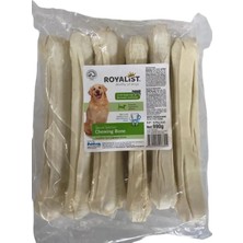 Royalist Beyaz Pres Kemik Köpek Ödüş 8,5" 22 cm 1 Adet