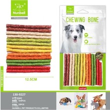Nunbell Muncky Renkli Köpek Kemik 10 Lu