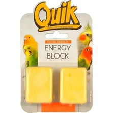 Baron Pet Quik Kuş Gaga Taşı ve Kemikler Enerji Bloğu Muzlu 2'li Mineral Desteği Sağlayan Ürün