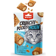 Wanpy Kedi Crunch Ödül Tavuk 60G