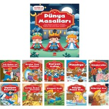 Ema Çocuk Dünya Masalları Seti - 10 Kitap Takım Küçük Boy