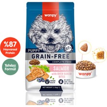 Wanpy Tahılsız Somonlu Yavru Köpek Maması 1,5 kg