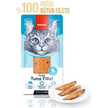 Wanpy Ton Balığı Fileto 25G Kedi Ödülü